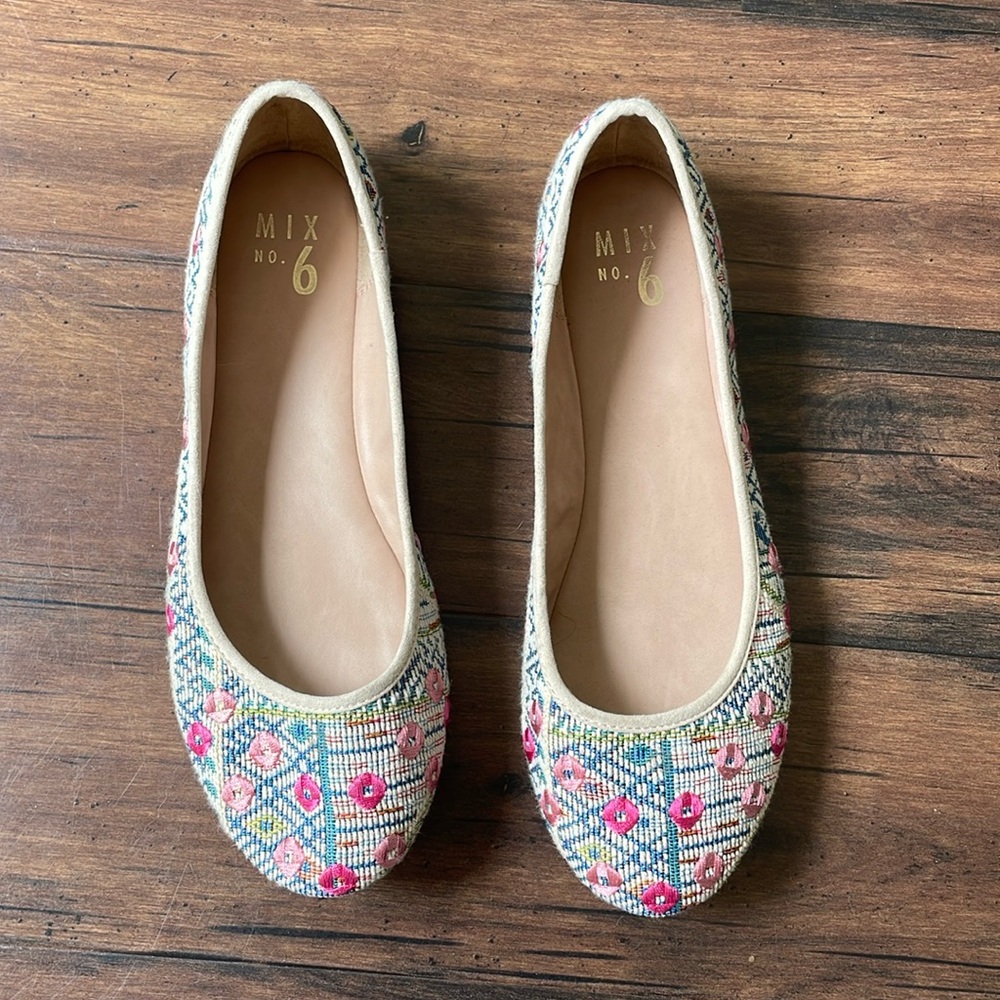 Mix No 6 colorful flats